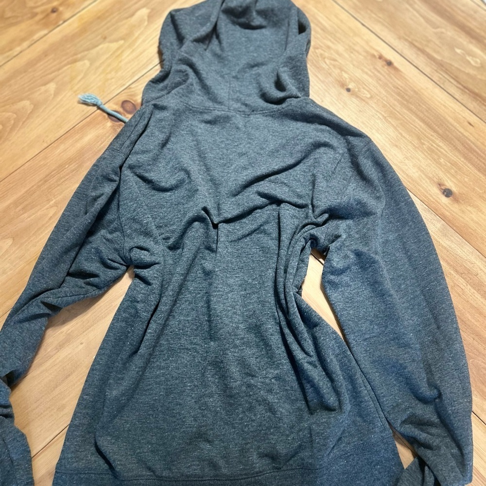 Hang Ten Charcoal Hoodie with Zip - Picture 6 of 11